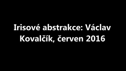 Irisové abstrakce: Václav Kovalčík, červen 2016