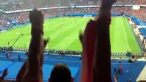 Austria fans chanting MESSI at Cristiano Ronaldo!