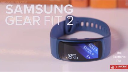 New Samsung Gear Fit 2 Amazing Latest Technology - 2016  - Review HD