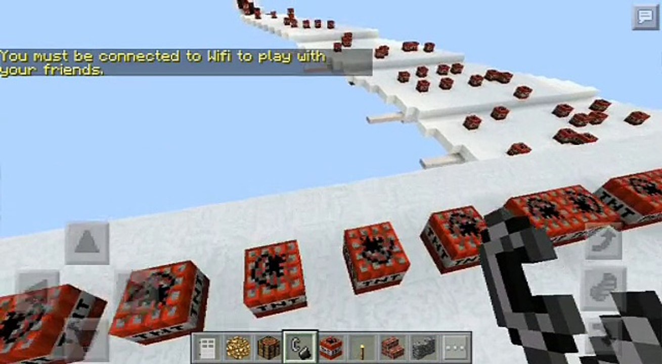 Arabs explode Boeing 747 (on minecraft)