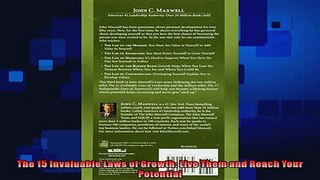 behold  The 15 Invaluable Laws of Growth Live Them and Reach Your Potential