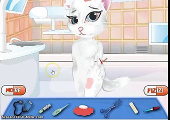 Talking Angela at the  Doctor New Games For Girls & Kids in HD