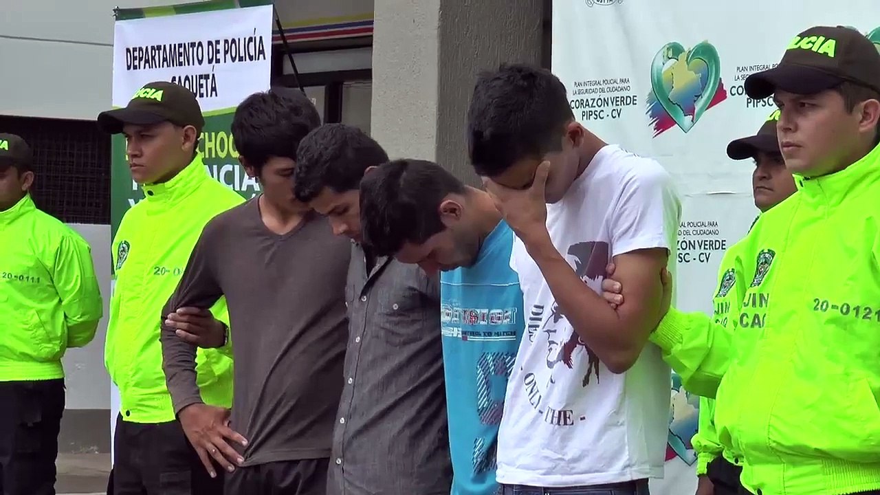 CAPTURAN 10 PERSONAS POR DIFERENTES DELITOS EN CAQUETÁ