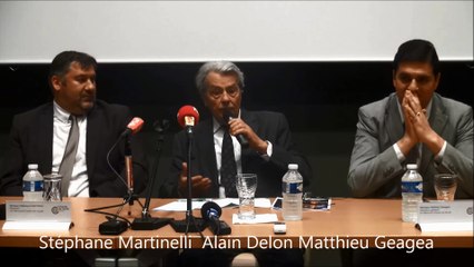 Alain Delon au Mémorial de Gaulle (Colombey-les-Deux-Eglises)