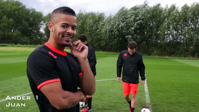 Juan Mata vs Ander Herrera: Intense Crossbar Challenge