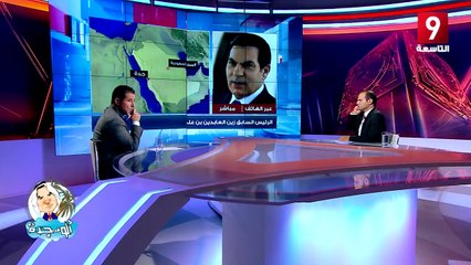 المحامي وسام السعيدي تبدو عليه علامات البشر والفرح لأن المخلوع أكد معرفته به