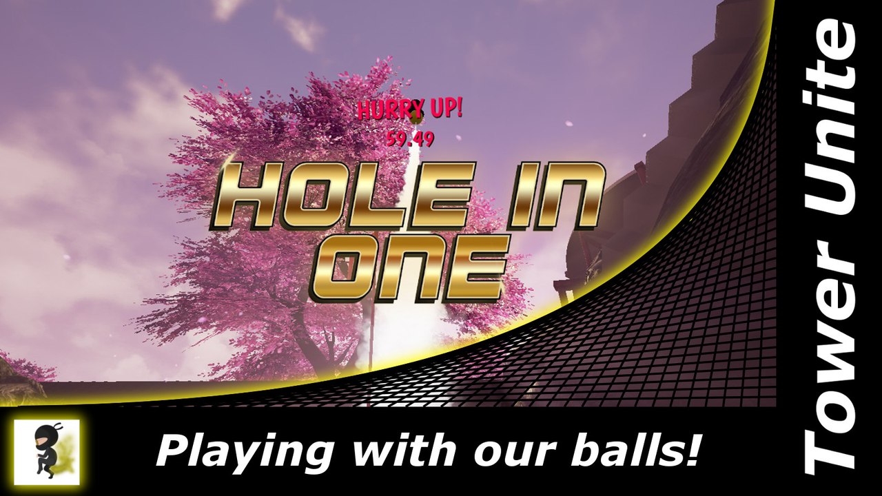 Tower Unite: Playing with our balls in public!