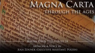 Magna Carta 1225: Clause 24