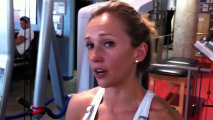 Female Fitness Model Workout - Shoulder Exercises For Women