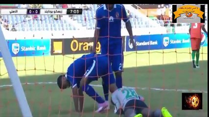 ملخص مبارة الأهلى وزيسكو 2-3 دورى الأبطال دور ال8 بتاريخ 18-6-2016