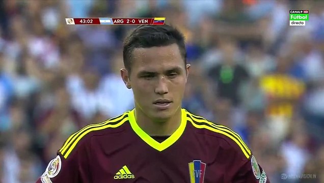 First Half Time Goals - Argentina 2-0 Venezuela Copa America
