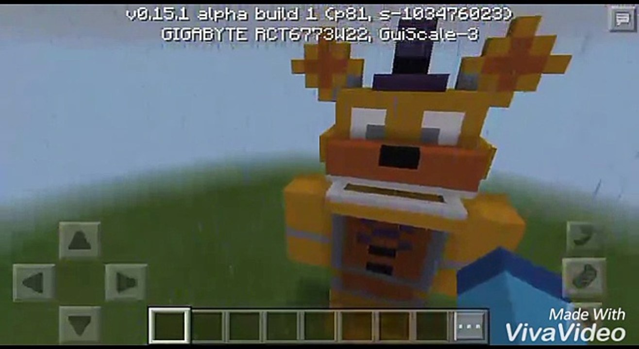 Minecraft PE Statues:Fnaf 4 Fredbear