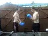 Shaun Bailey n Nathan Willis Having A Boxing Match