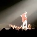 Justin Biber Falls off the Stage on PURPOSE Tour