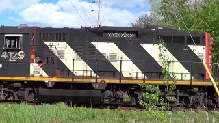 2014.05.19 CN Lifts Two Boxcars at IKO in Hawkesbury