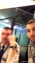 ولد مفيدة يعمل في الشغب في مطار باريس هههههه