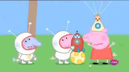 Peppa pig Castellano Temporada 3x21 - Viaje a la luna