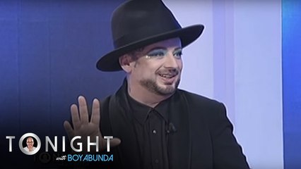 TWBA: How's Boy George in an ordinary day?