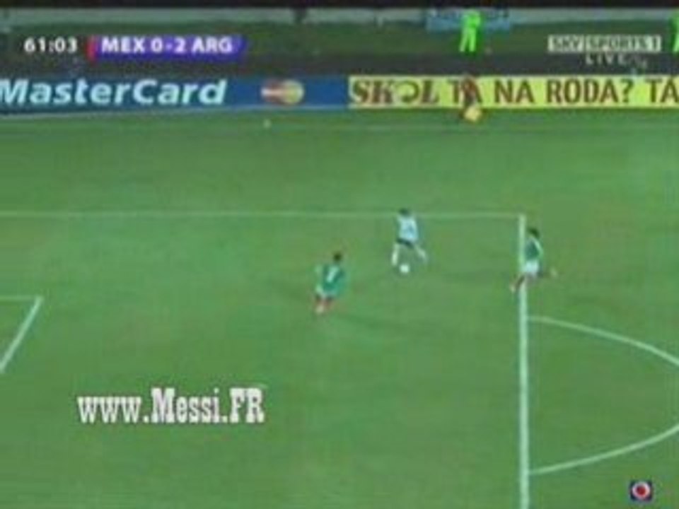 GOAL Messi Mexico