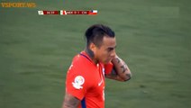 Eduardo Vargas Anulled Goal HD - Mexico 0-1 Chile COPA AMERICA