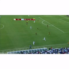 Higuains goal to help Argentina make it to the semis What a pass from MessiHiguain Argentina CopaAmerica