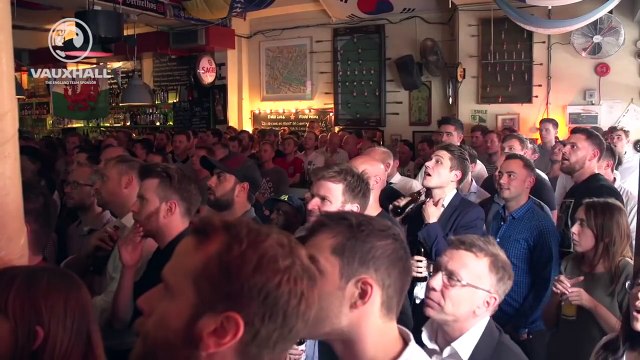 England 2-1 Wales (Euro 2016) - England fans react - Snapshots