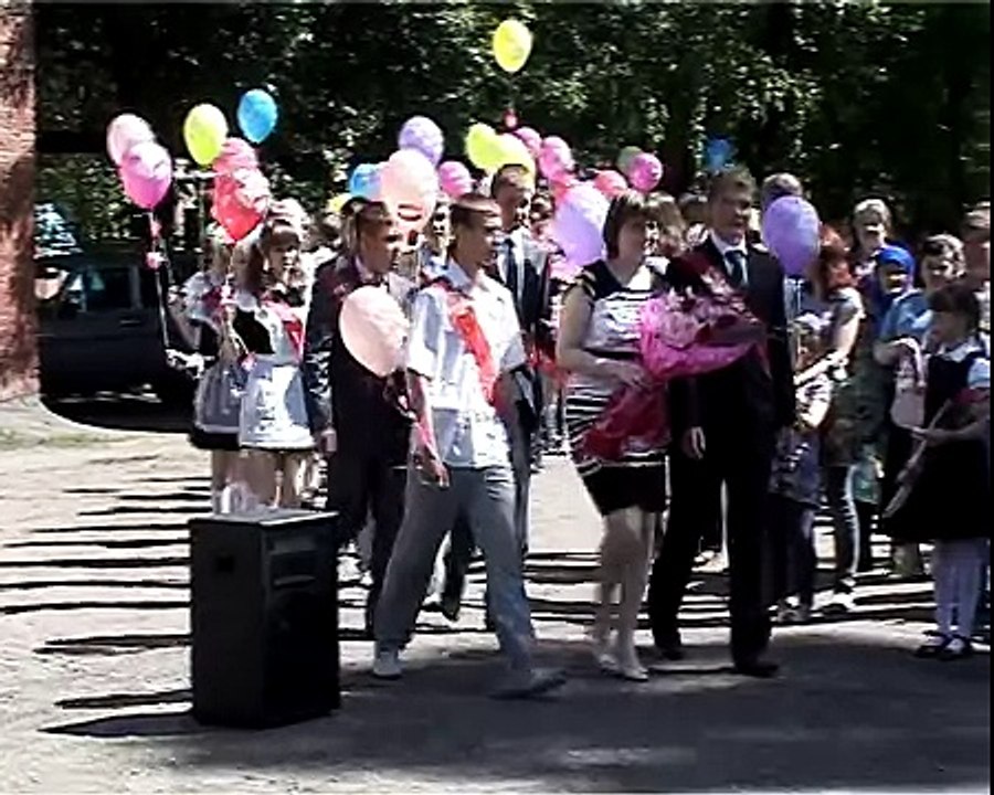Серодобск ТВ   выпускной  последний звонок 2011 25 05 11