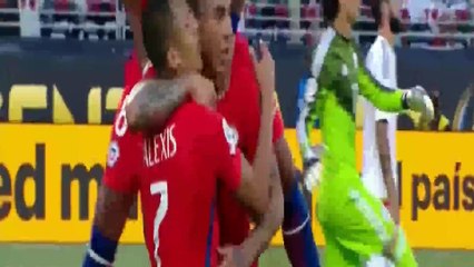Eduardo Vargas goal - Mexico vs Chile 0-2   Copa America 19-06-2016 HD