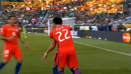 Alexis Sánchez Goal HD - Mexico 0-3 Chile Copa America