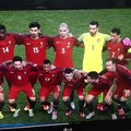 ronaldo on his tiptoes lol POR AUT EURO2016 portugal