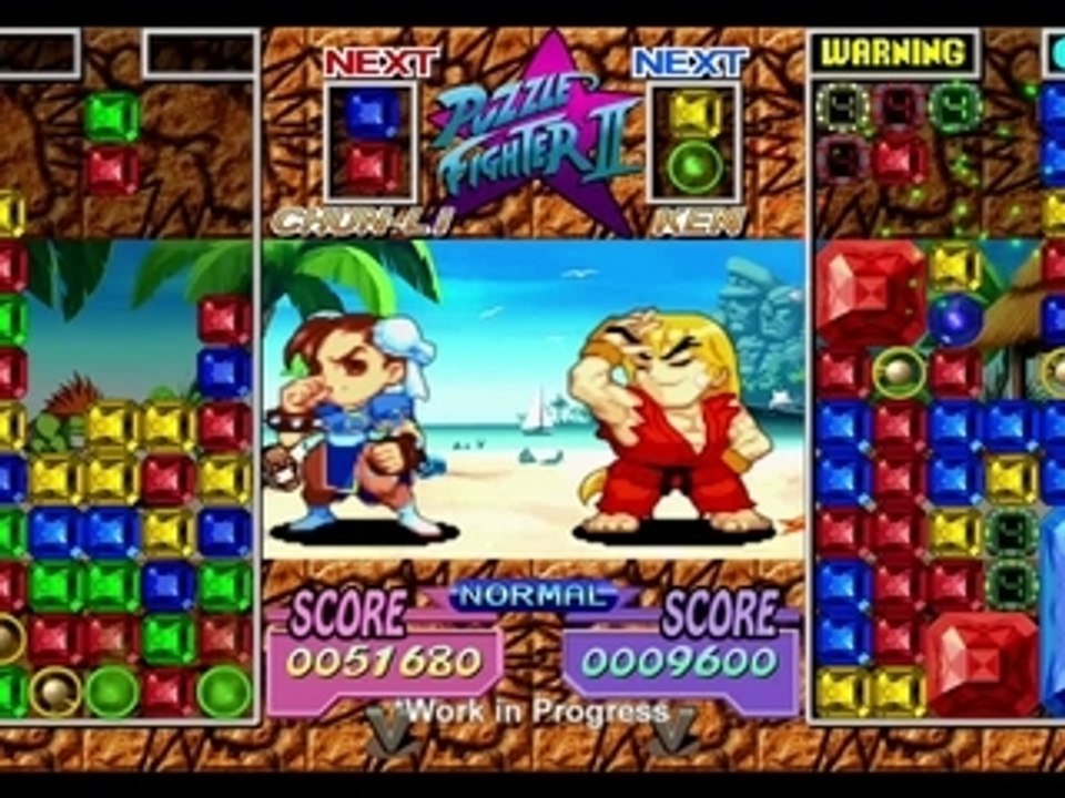 Gameplay super puzzle fighter E3 2007