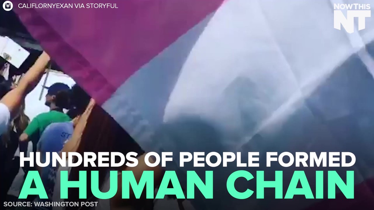 Hundreds Form Human Chain To Block Westboro Baptist Church From Protesting In Orlando