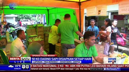 Dalam Hitungan Menit, Sembako Habis Terjual