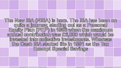 Why the NISA Is Nicer Than the ISA