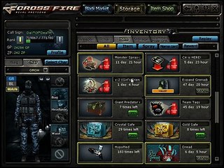 DaY*Of*DeaTH CrossFire Zm 29 Crystal Crate,Gold Crate,Giant Predator Crate