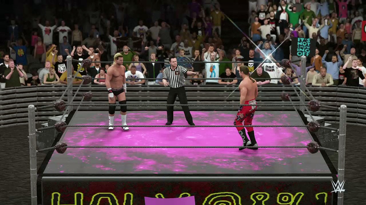 WWE 2K16 dolph ziggler v HBK shawn michaels