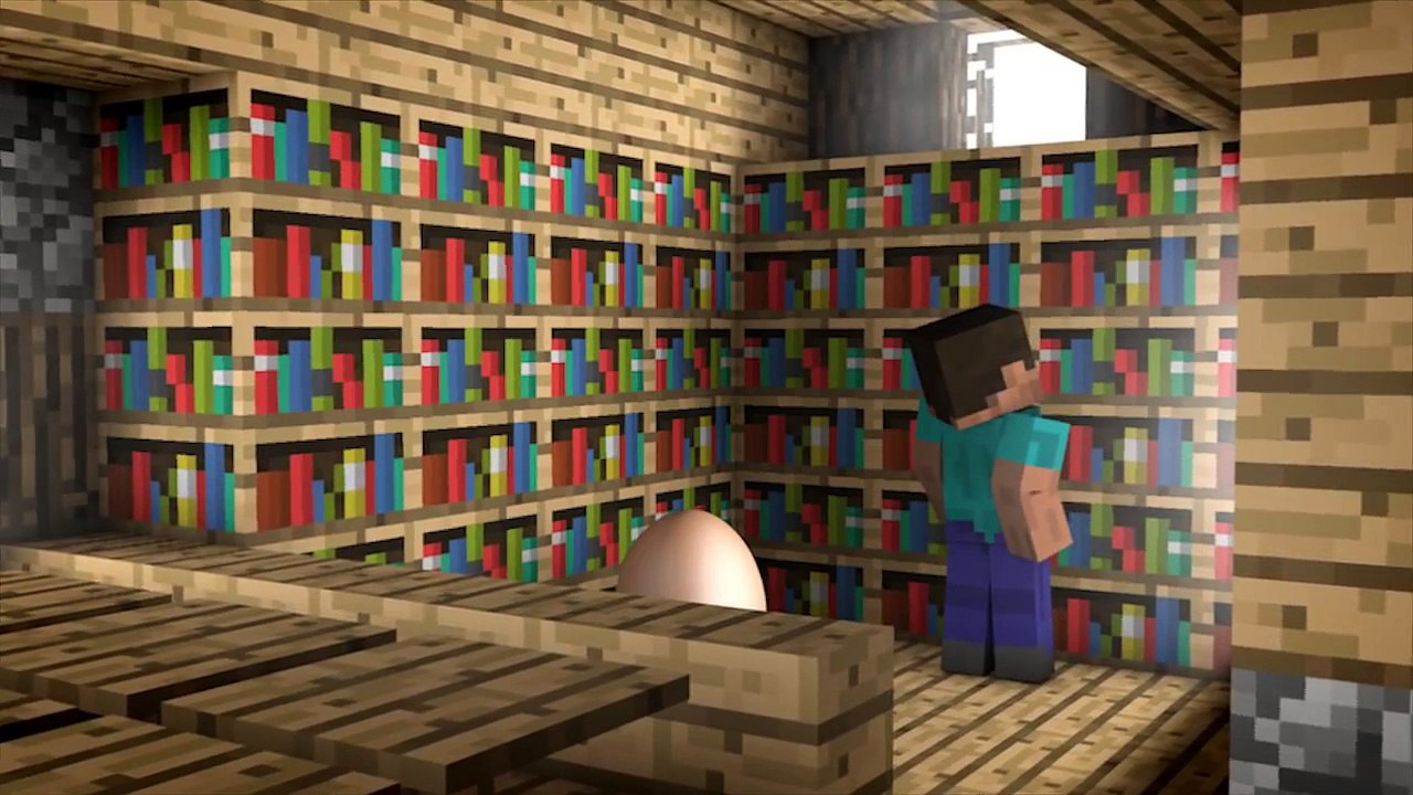 An Egg's Guide to Minecraft - PART 6 - Who's Notch  (Minecraft Animation)