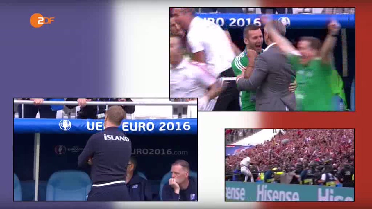 Euro 2016: a kispadok az Izland - Magyarország mérkőzésen