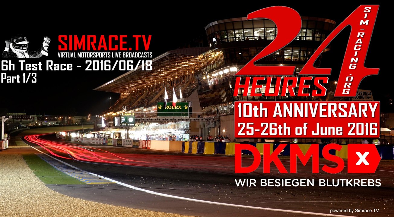 Part 1 - 6th Testrace 24h de la Sarthe 2016