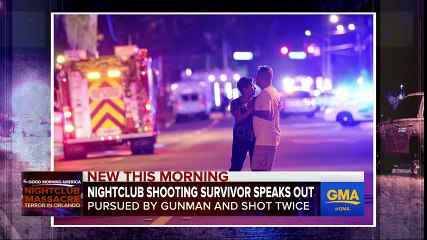 Orlando Nightclub Survivor Shot Twice, Speaks Out