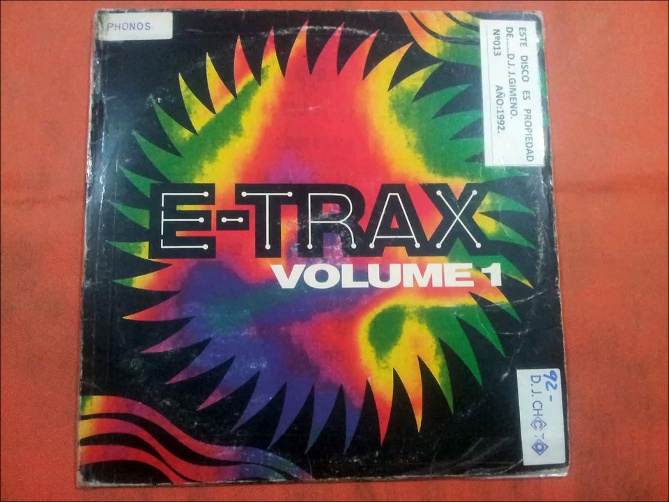 E-TRAX VOLUME 1.(LET'S ROCK.)(12''.)(1992.)