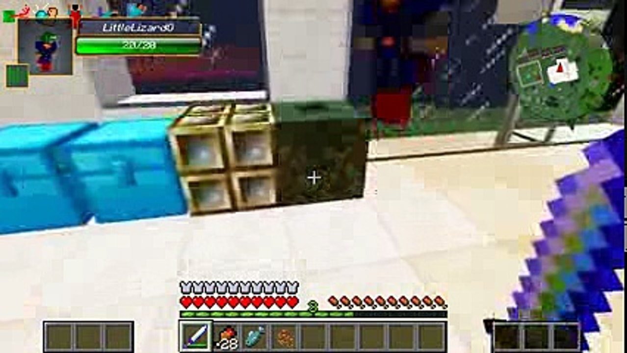 Minecraft CRAZYCRAFT - FIGHTING DUNGEON BOSSES