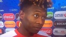 David Alaba Hilarious Response To Ronaldo Being Awarded A Penalty vs Austria!