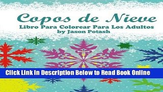 Download Copos de Nieve Libro Para Colorare Para Los Adultos (El EstrÃ©s Adulto Dibujos para