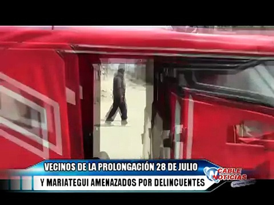 06 INSEGURIDAD EN PROLONGACION 28 DE JULIO