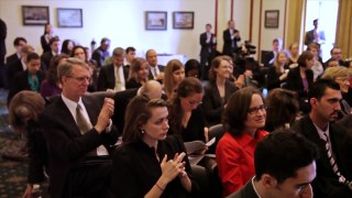 Scenes from a Congressional briefing on Antibiotics in Animal Agriculture