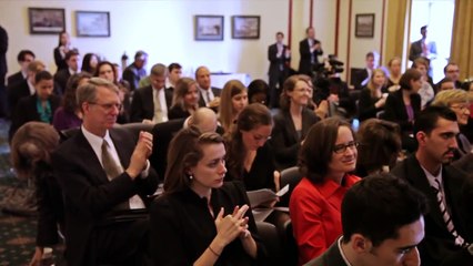 Scenes from a Congressional briefing on Antibiotics in Animal Agriculture