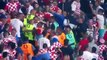 Croatia HOOLIGANS Throw Flares At Security - Czech Republic vs Croatia Euro 2016(VIDEO)