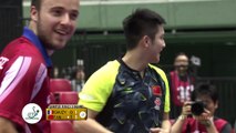 Tennis de table - Le français Simon Gauzy victime d'un point incroyable de Fan Zhendong