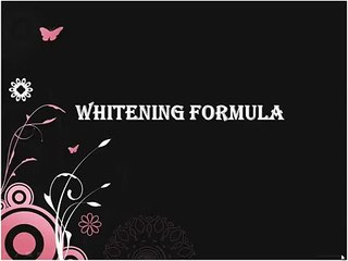 Whitening formula by Dr Khurram Mushir
